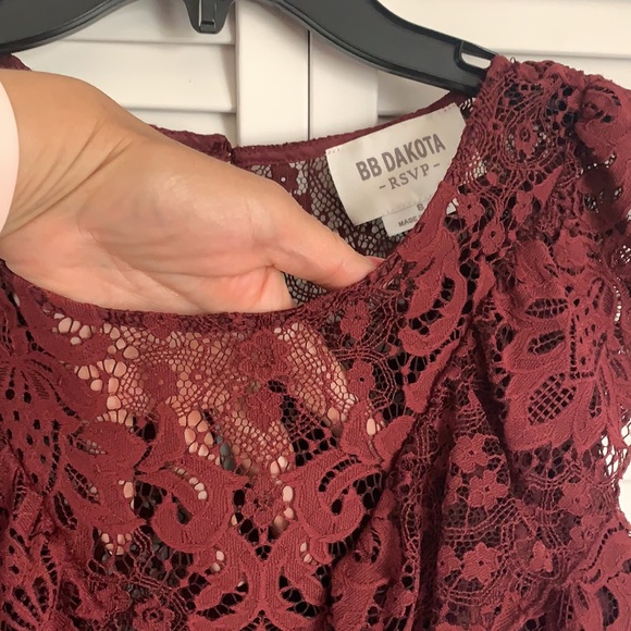 BB Dakota Embroidered Lace Dress - Picture 8 of 12